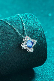 Floral Moissanite Necklace thumbnail 5