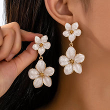 Bundle outfit view of the Beige Women's Floral Minimalist Earrings for Everyday Styling & Gifting, styled with light-catching shine for workdays, dinners, and gifting, made for women who want lightweight shine.