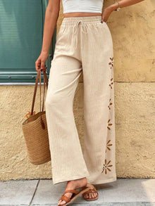 Bundle outfit view of the Apricot Women's Elegant Casual Wide Leg Pants for Office & Everyday Wear, styled with polished comfort for work, travel, and everyday wear, made for women who want repeat outfit options.