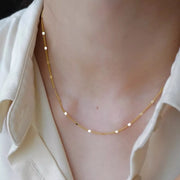 Chain Gold Necklace thumbnail 5