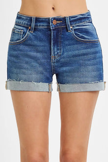 Bundle outfit view of the DARK RISEN Low Rise Cuffed Shorts, styled with polished comfort for work, travel, and everyday wear, made for women who want repeat outfit options.