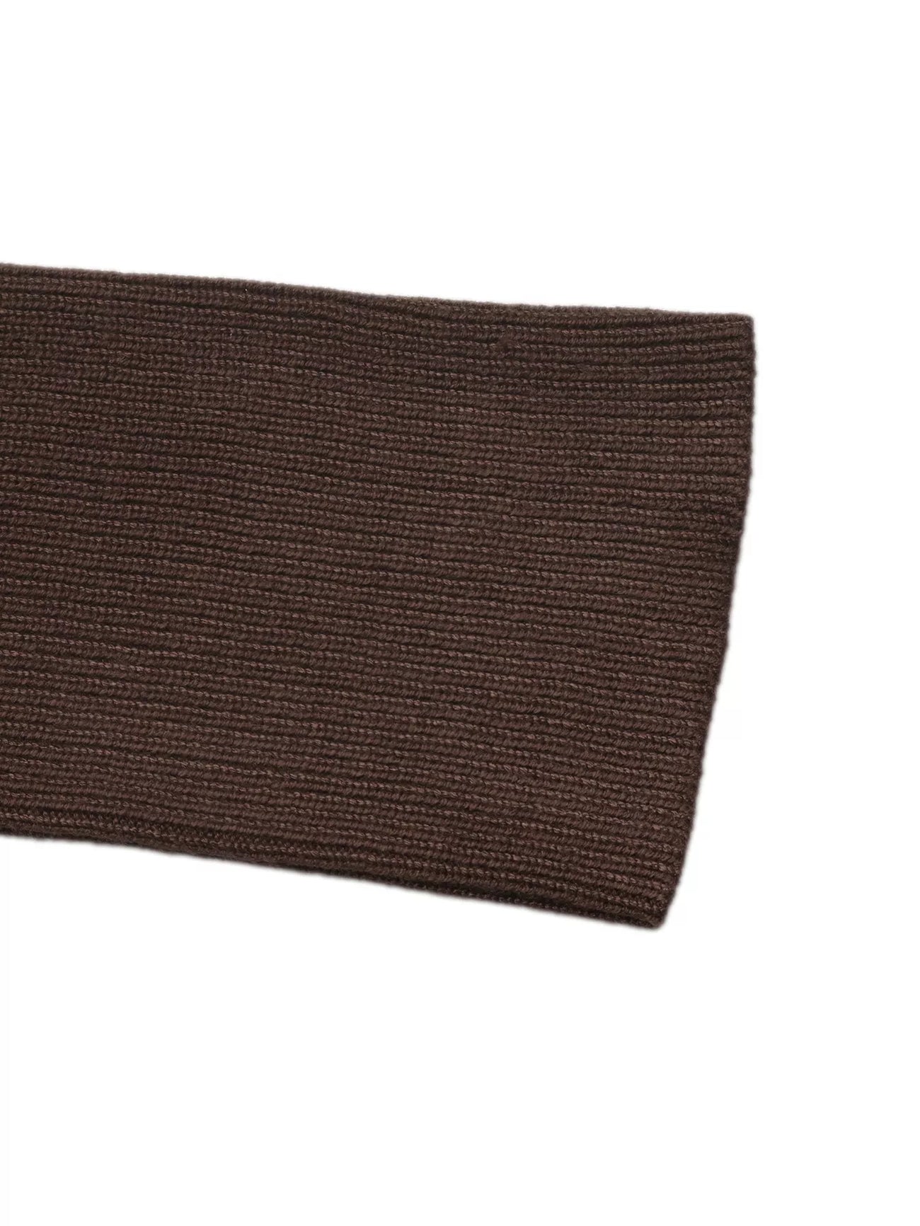 Styled outfit view of the Coffee Brown Striped V-Neck Knit Top, styled with polished boutique styling for day-to-night outfits, made for women who want easy layering.