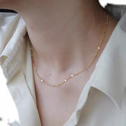 Chain Gold Necklace thumbnail 6